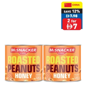 McSnacker Roasted Honey Peanuts 125g