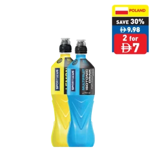 Sporticus Assorted Vitamin Waters 555ml/ Assorted Isotonic Drinks 700ml Sporticus Assorted Vitamin Waters 555ml/ Assorted Isotonic Drinks 700ml