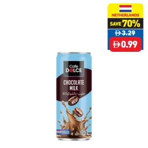 Cafe Dolce Iced Coﬀee Chocolate Milk Drink 250ml
