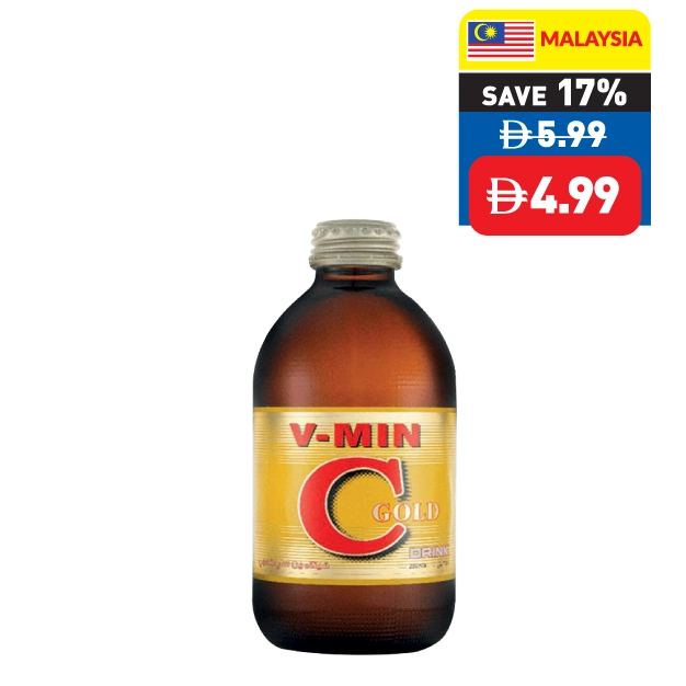 Mark Walker V-MIN C Gold Drink/ Zero Sugar 250ml