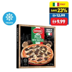 Giovanni Stonebaked Pizza Truﬄes 315g