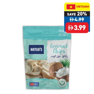 Natur’s Coconut Chips 50g