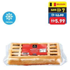 Plaisir Quotidien Hazelnut Waffles