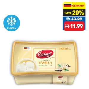 Confetti Vanilla Ice Cream 1L