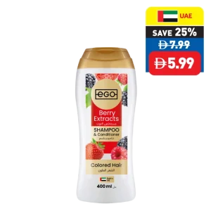 Ego Assorted Shampoo & Conditioner 400ml Ego Assorted Shampoo & Conditioner 400ml