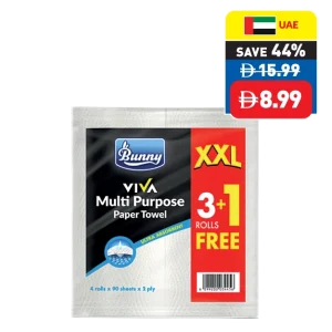 Bunny Toilet Rolls 400’s x 2 Ply 10 Rolls Bunny Toilet Rolls 400’s x 2 Ply 10 Rolls