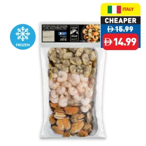 Deep Blue Mussel, Clam & Shrimp Seafood Mix 250g