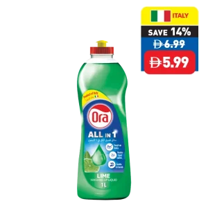 Ora Assorted Dishwash Liquid 1L Ora Assorted Dishwash Liquid 1L