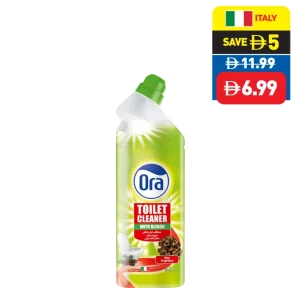 Ora Toilet Cleaner Deodorizer/ with Bleach 1L