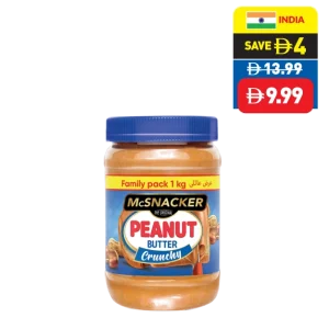 McSnacker Peanut Butter Crunchy 1kg