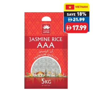 Silver Lotus Jasmine Rice AAA 5kg Silver Lotus Jasmine Rice AAA 5kg