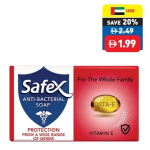 Safex Assorted Antibacterial Soap 120g