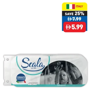 Scala Toilet Paper 10 Rolls