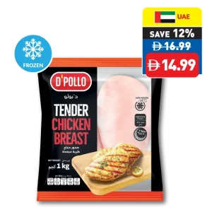 D’Pollo Tender Chicken Breast 1kg