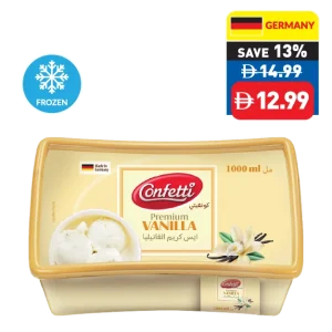 Confetti Vanilla Ice Cream 1L