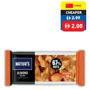 Natur’s Assorted Nut Bar 30g/ 40g
