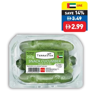 Terraviva Snack Cucumber 250g