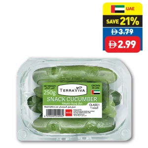 Terraviva Snack Cucumber 250g