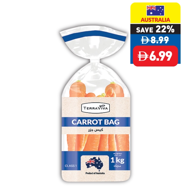 Terraviva Carrot Bag 1kg