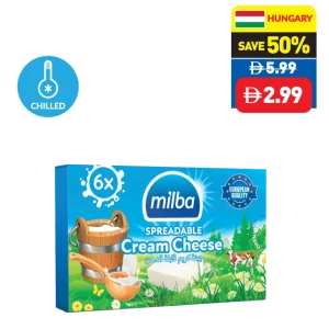 Milba Spreadable Cream Cheese Portions 100g
