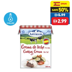 Asturiana Cooking Cream 200ml