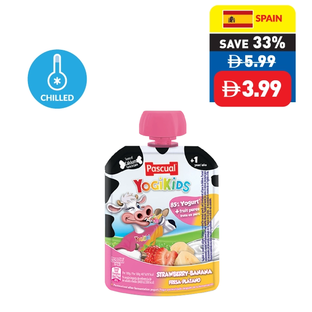Pascual Kids Assorted Yogurt 80g