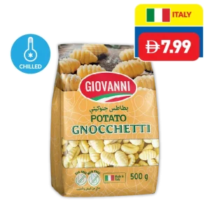 Giovanni Gnocchetti 90% Potato/ Potato Gnocchi with Parmigiano Reggiano 500g