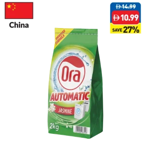 Ora Detergent Powder Jasmine 2kg Ora Detergent Powder Jasmine 2kg