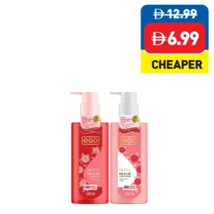 Ego Detox Micellar Shampoo/ Conditioner 500ml Ego Detox Micellar Shampoo/ Conditioner 500ml