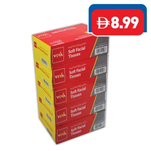 Viva Facial Tissue 2 Ply 5 X 150 Sheets Viva Facial Tissue 2 Ply 5 X 150 Sheets