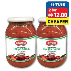 Giovanni Italian Sauce 500ml Giovanni Italian Sauce 500ml