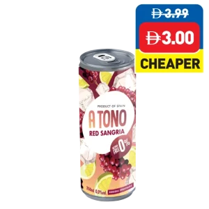 Atono Red Sangria Sparkling in Can 250ml Atono Red Sangria Sparkling in Can 250ml